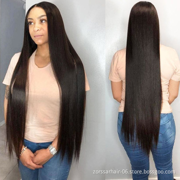 Wholesale raw cuticle aligned virgin human hair vendors free sample peruvian straight hair bundles women raw virgin hair